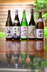「獺祭」「十四代」人気の日本酒をご堪能。