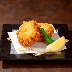 蟹真丈の釈迦揚げ