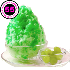 55 Melon Shaved Ice メロンかき氷
