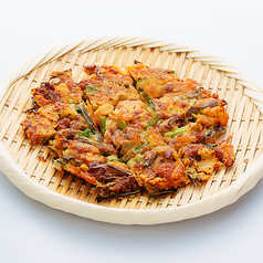 カリカリ！アプロ特製チヂミ（海鮮&チーズ）