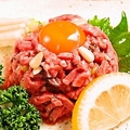 料理メニュー写真 【刺身】ローストユッケ