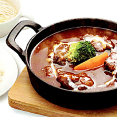 大きな牛たんシチュー定食