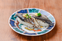 炙り〆秋刀魚の握り(1貫)