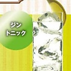 【ジン】ジントニック/ジンバック