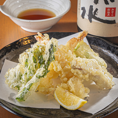 天ぷら盛り合わせ