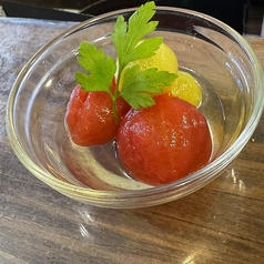 ミニトマトのワインマリネ