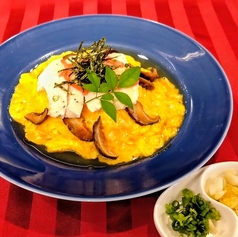 鶏飯オムレツ