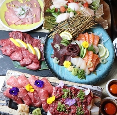 肉料理 肉寿司 OKITAYA 梅田東通り店のコース写真