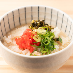 豚骨スープ茶漬け