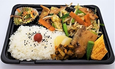 野菜炒め弁当