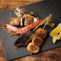 産地直送鮮魚の魚串！！