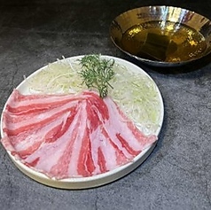 あぐー豚のしゃぶしゃぶ