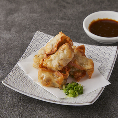 味噌ダレ黒豚揚げ餃子