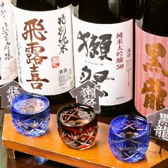 豊富な日本酒！獺祭・久保田、埼玉地酒にプレミア酒も♪