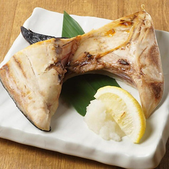 ブリカマ塩焼き