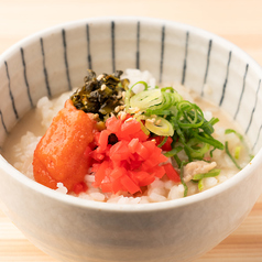 豚骨スープ茶漬け 明太