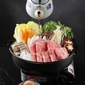 料理メニュー写真&nbsp;極上霜降り和牛すき焼き