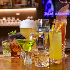 ドリンクが飲み放題あり！