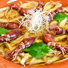 ホタルイカ柳川風