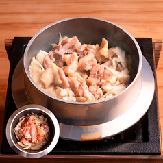 地鶏釜飯