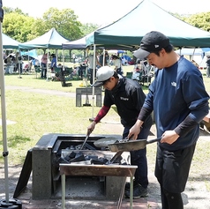 みさと公園BBQ場の雰囲気2