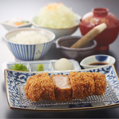 【お勧め】伊予いも豚 厚切りロースかつ膳