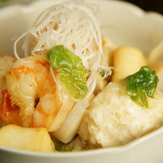 海老と鶏団子旨煮