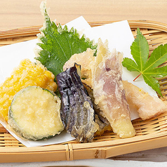 旬野菜の天布羅
