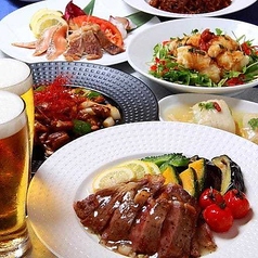 新大阪ワシントンホテルプラザ チャイナテーブルのコース写真