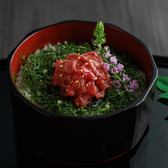 お肉の甘みと旨みをダイレクトに楽しめる,安心・安全な『ふらの和牛ユッケ』