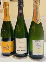 シャンパーニュも充実