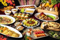 こだわりの食材満載のランチビュッフェ♪