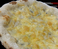 天然酵母ゴルゴゾーラと蜂蜜のピザ