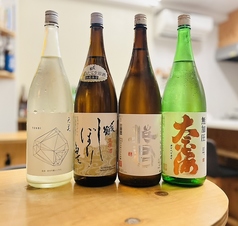 日本酒ペアリング 醸巣のコース写真
