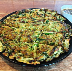 ニラ唐辛子チヂミ（Spicy Chive Pancake｜韓国チヂミ）