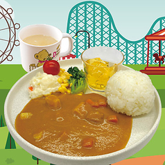 お子さまカレーライスプレート