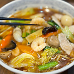 五目あんかけラーメン