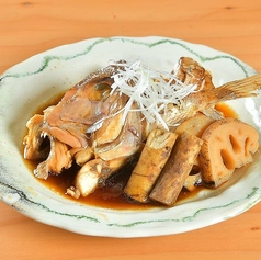鯛あら煮つけ
