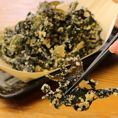 わかめの唐揚げ