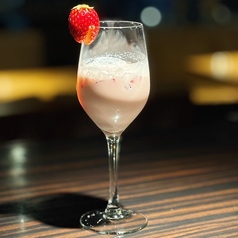 こだわりのストロベリーミルク