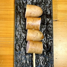 あらびきウインナー串