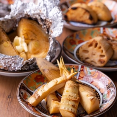 季節の焼き野菜