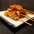 料理メニュー写真&nbsp;パリパリふじさん串(鶏皮串) 1本