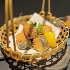 秋鮭のザンギ