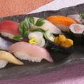 料理メニュー写真&nbsp;博多にぎり　　【汁物、茶碗蒸付】