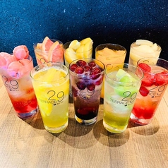 丸ごと果物入り♪『各種フルーツサワー