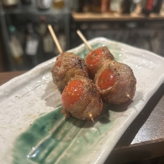 豚バラ巻きプチトマトカレー