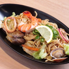 贅沢シーフード塩焼きそば