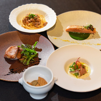 四季を奏でる、変幻自在なフルコース。