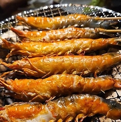海老の塩焼き(3本)